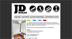 Desktop Screenshot of jdbuilds.com